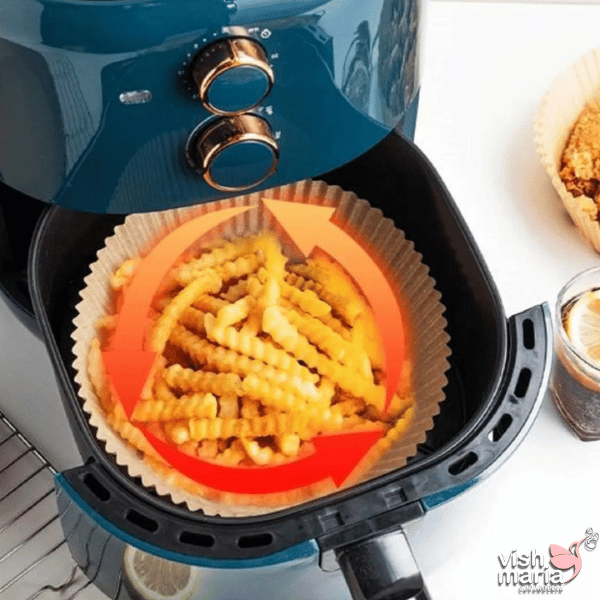 Forro De Papel Airfryer - Pack com 100 Unidades