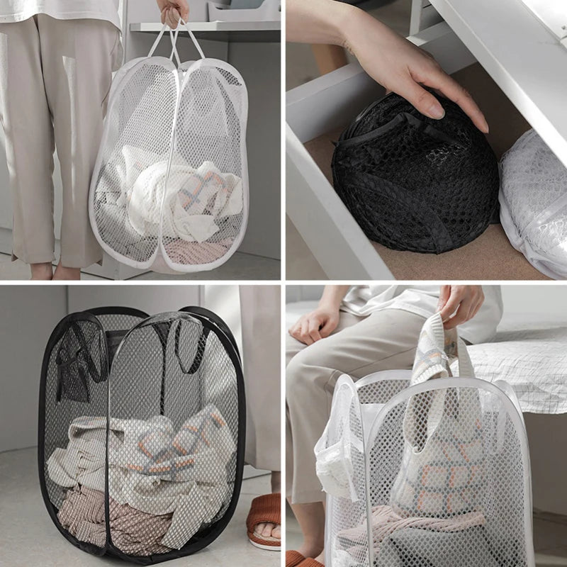 Bolsa Dobrável de Armazenamento de Roupa Suja