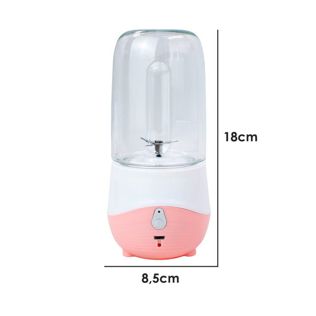 Mini Liquidificador Portátil Cup Mixer USB 300ml